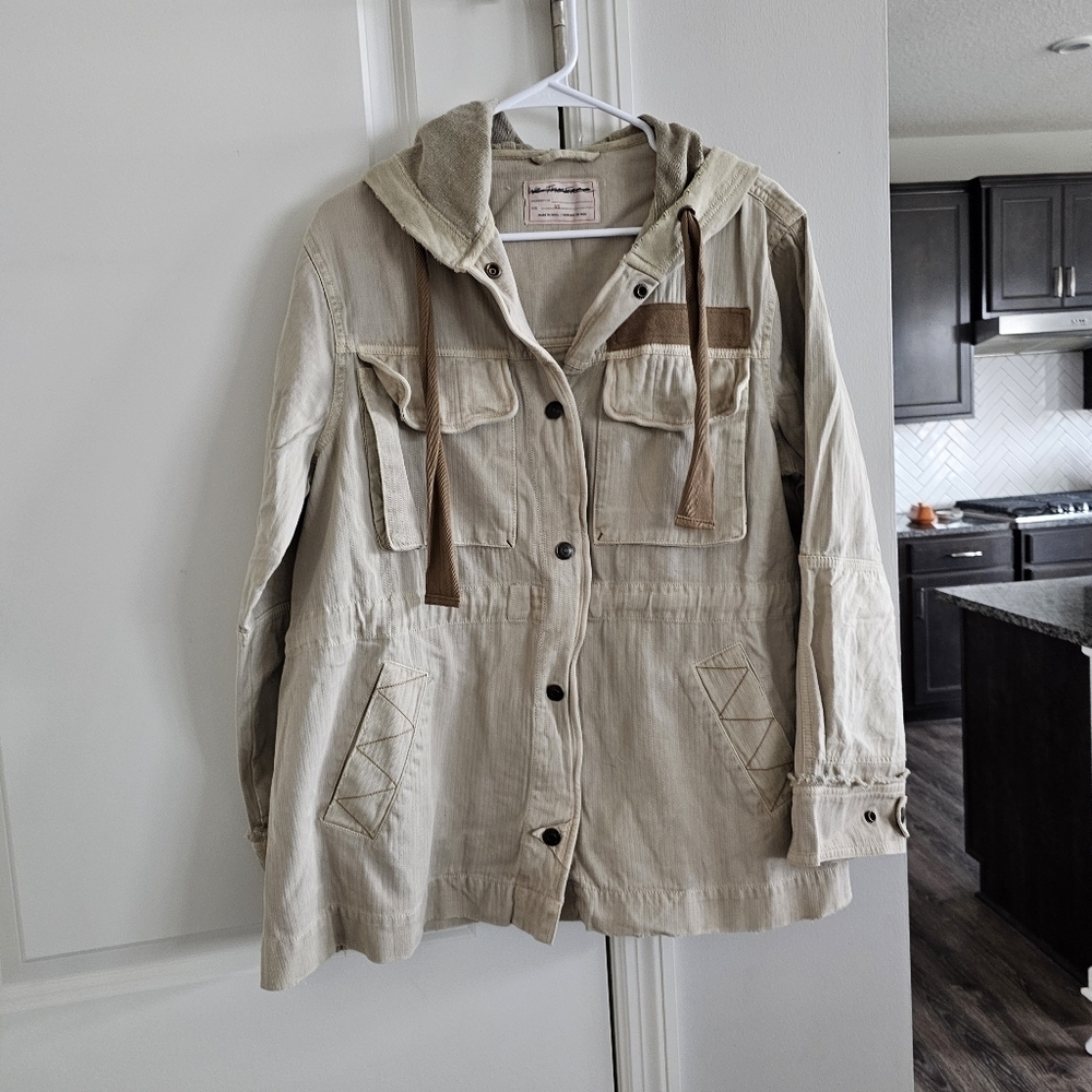 Free People Trapeze Military Jacket - Picture 5 of 10